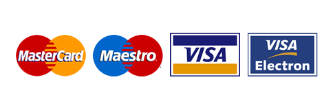 Accept all major credit cards