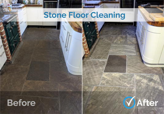 Stone Floor Cleaning