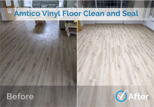 Vinyl Floor Cleaning